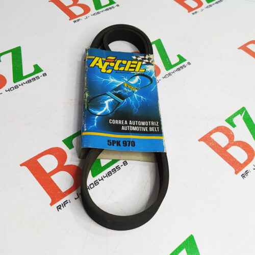 Correa Multicanal, (5PK970) Toyota Corolla,  motor 1.8, marca Accel