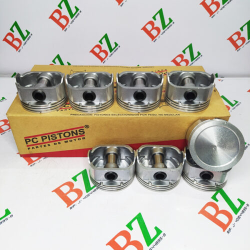 Pistones Med STD, Chevrolet Silverado, Cheyenne,  Motor 5.3, Marca PC Pistons