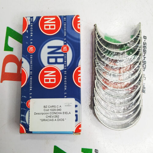 Concha de Biela, Med 1.00 (A 040), Chevrolet, motor 262, marca NB