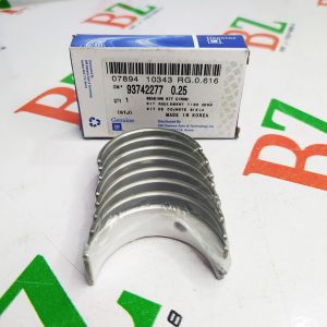 Concha de biela Chevrolet modelo Aveo Corsa Optra Design marca GM Cod 93742277 Medida 0.25