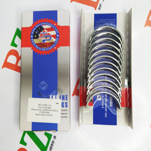 Concha de Biela, Med 1.00 (A 040), Ford, motor 300, marca APusagroup