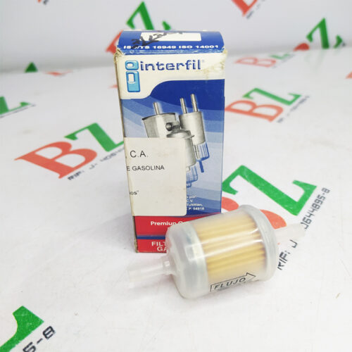 Filtro de Gasolina Universal Pequeño, Chevrolet Chevette F/G, marca Interfil