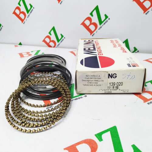 Juego de Anillos  Med 050 (020), Chevrolet, Motor 350, Marca Melling