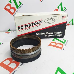 Juego de anillos Chevrolet modelo Silverado motor 5.3 marca Pc pistons Cod 44978 medida 1.00