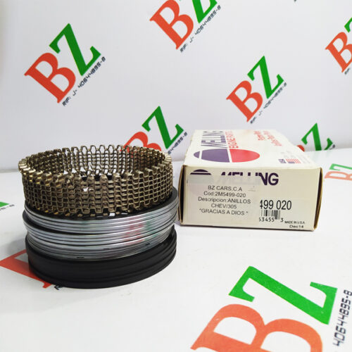 Juego de anillos Med 050 (A 020), Chevrolet, motor 305, marca Melling