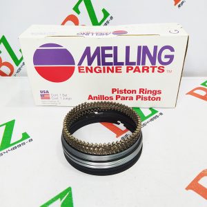 Juego de anillos Chevrolte modelo Lumina motor 3.1 marca Melling medida 0.50 Cod 4888