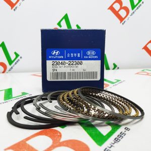 Juego de anillos Hyundai modelo Accent motor 1.3 marca Hyundai Cod 23040 22300 medida 0.50