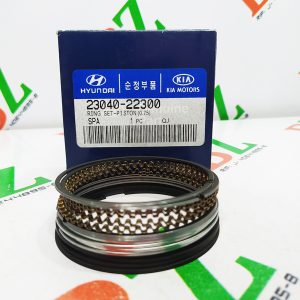 Juego de anillos Hyundai modelo Accent motor 1.3 marca Hyundai Cod 23040 22300 medida 0.75