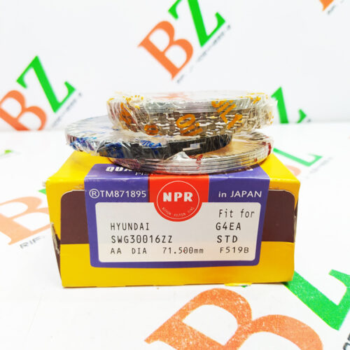 Juego de anillos Med STD, Hyundai, Accent, motor 1.3, marca NPR