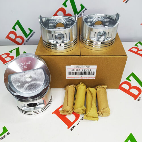 Juego de Pistones Med 050 (A 020), Toyota Starlet, motor 1.3, 2E