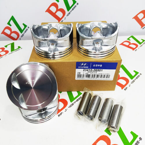 Juego de Pistones Med 075 (A 030) Aro Fino, Hyundai Getz, motor 1.6, marca Hyundai