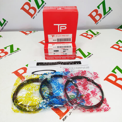 Juego de Anillos Med 1.00 (A 040), Toyota, Corolla 1.6 Carburado 4a-Fe, marca TP