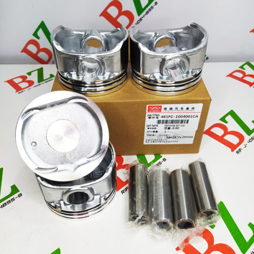 Juego de Pistones Med 050 (A 020), Orinoco, motor 1.8, marca Chery