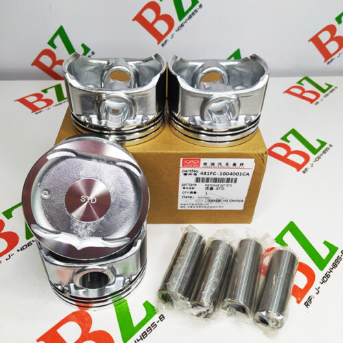 Juego de Pistones Med STD, Chery Orinoco, motor 1.8, marca Chery