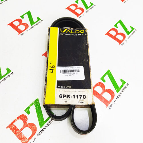 Correa Multicanal, (6PK1170) Honda Accord, marca Valdo