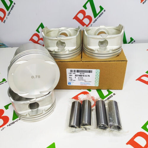 Juego de Pistones Med 075 (A 030), Chevrolet Aveo, motor 1.6, marca GM