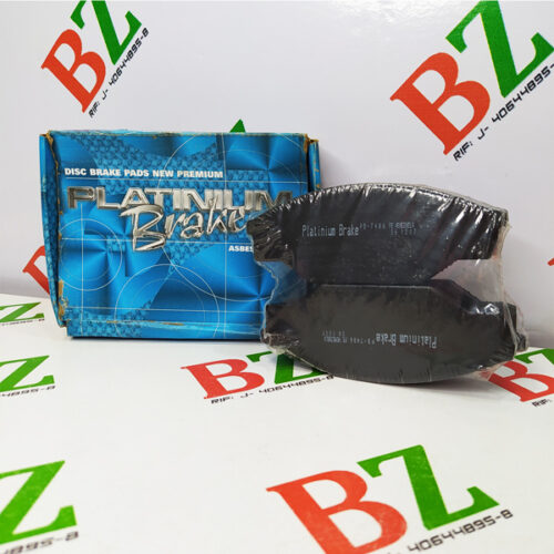 Pastillas de freno, Toyota Samurai 2f, año 1974-1986, motor 1.6, marca Platinium Brake