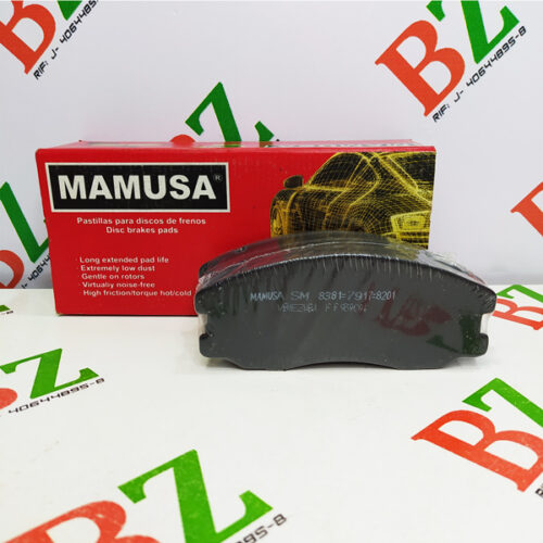 Pastillas de freno delantera, Chevrolet Captiva, año 2007-2009, marca Mamusa