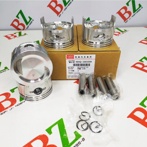Juego de Pistones Med 1.00 (A 040), Chery QQ 8v, Chana, marca Chery