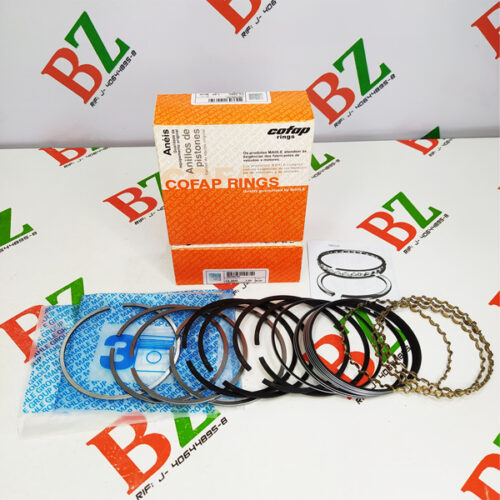 Juego de anillos Med 1.00 (A 040), Chevrolet Chevette, motor 1.4, 1.6, G/G, marca Cofap