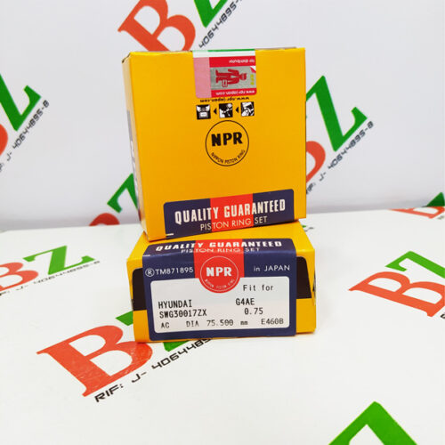 Juego de anillos Med 075 (A 030), Hyundai Accent, motor 1.5, marca NPR