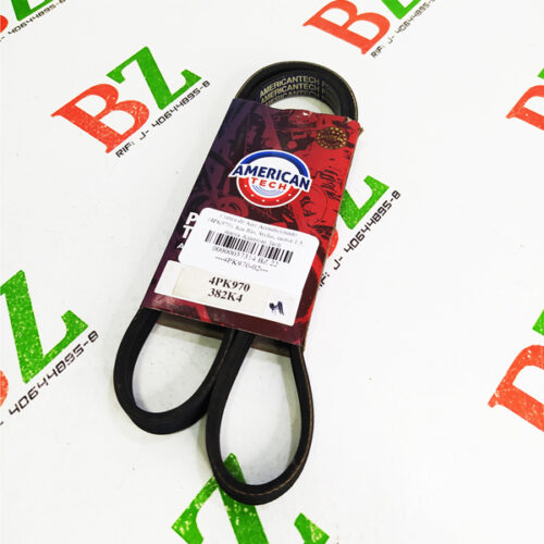 Correa Multicanal de Aire Acondicionado (4PK970), Kia Rio, Stylus, motor 1.5, marca American Tech
