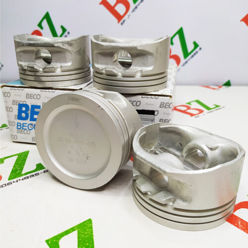Juego de Pistones Med 075 (A 030), Chevrolet Corsa, motor 1.6, marca BECO