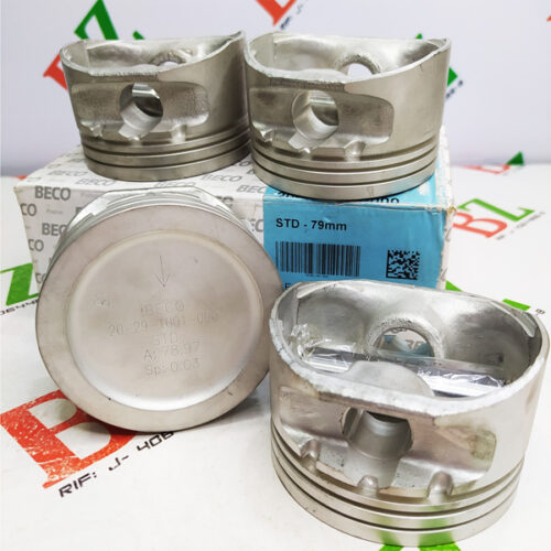 Juego de Pistones Med STD, Chevrolet Corsa, motor 1.6, marca BECO