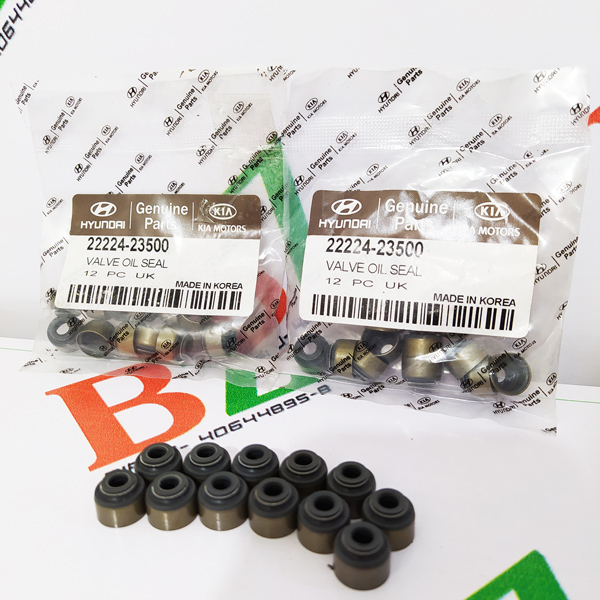 2224 23500 Gomitas de Valvula Paquete12 Hyundai Accent Getz Elantra Kia Sportage Chevrolet Luv Dmax Vitara marca Original