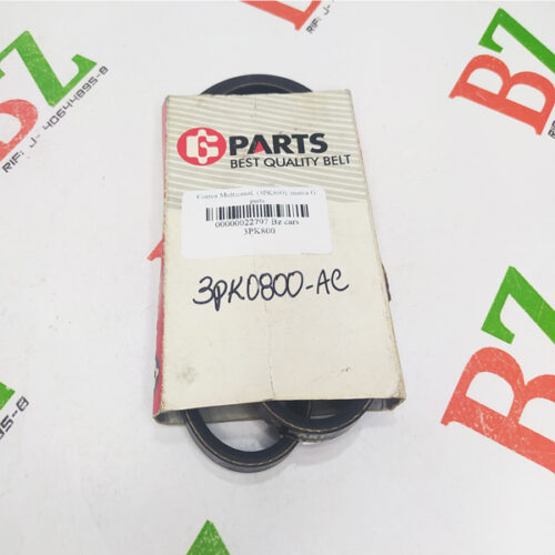 Correa Multicanal, (3PK800), marca G parts