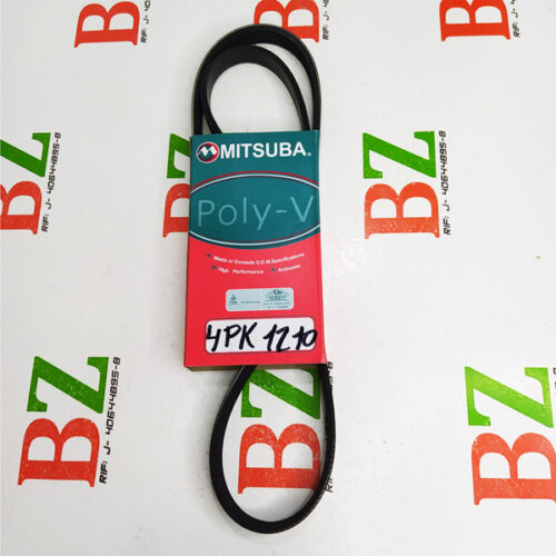 Correa Unica (4PK1210), Toyota Yaris, motor 1.3, año 2006-2010, marca Mitsuba