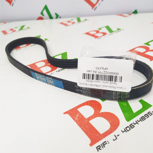 Correa Multicanal, (4PK650) Chevrolet Spark matiz, marca Better