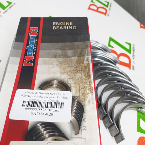 Concha de Bancada Med 050 (A 020)Tapa rayada, Chevrolet, Cavalier, motor 2.2, marca Natsuki