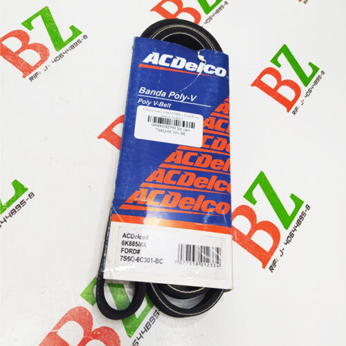 Correa Unica ( 6K885MX ), Ford Fiesta, marca Acdelco