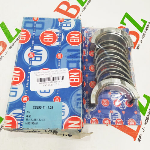 Concha de bancada Med A50 1.25, Chevrolet Chevette, motor 1.6, marca NB