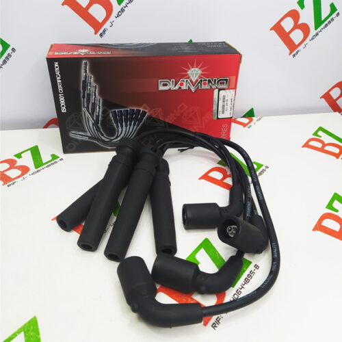 Cables de Bujias (100% Silicon), Chevrolet Aveo, marca Diamond