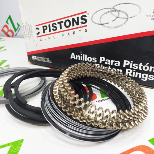 Juego de anillos Med STD, Dodge, motor 318, 5.2, marca PC Pistons