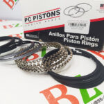 PCP 50514 0.40 Juego de anillos Med 1.00 A 0.40 Chevrolet motor 250 marca PC Pistons