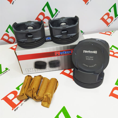 Pistones Med 0.50 (A 0.20), Chevrolet Corsa, Aveo, motor 1.6, marca Natzuki
