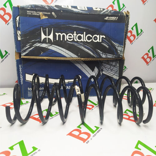 Espiral Trasero (Par), Ford Festiva, Turpial, año 1992-2000, año 2005-2010, marca Metalcar