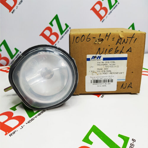 Faro de neblina izquierdo LH, Fiat Siena, año 2002, marca APW