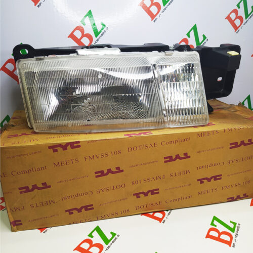 Faro delantero izquierdo, Chevrolet Cavalier, año 1991-1992, marca TYC
