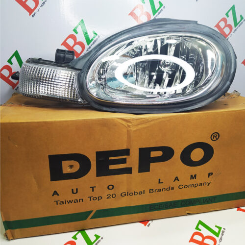 Faro delantero izquierdo LH, Chrysler Neon, año 2000-2002, marca DEPO