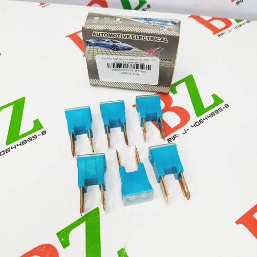 Fusible Automotriz macho de 20A 32V, marca  F1 sport Racing