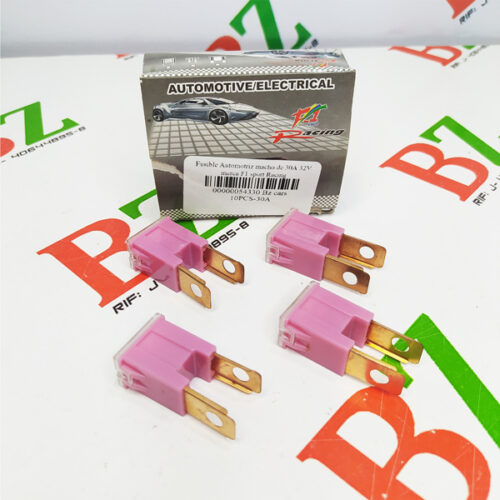 Fusible Automotriz macho de 30A 32V, marca  F1 sport Racing