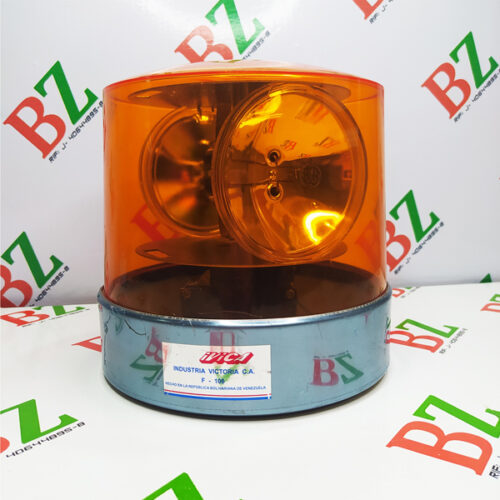 Lampara giratoria coctelera de dos silvines y de led 12V, marca Ivica