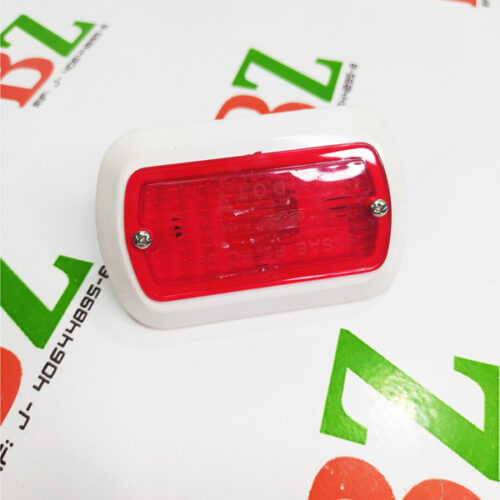 Mica cocuyo lateral guardafango Universal Color Rojo