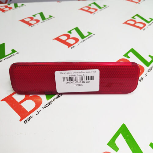 Mica Lateral Derecha Izquierda, Ford Zephyr, Color Roja