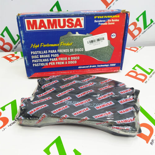 Pastilla de Freno delanteras, Chevrolet C30, C3500, marca Mamusa