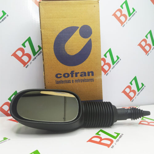Retrovisor metalizado izquierdo, Ford Ka, año 1997, marca Cofran